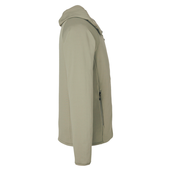 Marmot Men's Leconte Full-Zip Hooded Jacket, Vetiver, Right Sleeve view