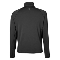Marmot Men's Leconte Half-Zip Pullover, Black, Back view