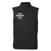 Marmot Men's M2 Rocklin Vest, Black, Front view, Mockup