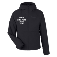 Marmot Men's Novus Jacket, Black, Front view, Mockup