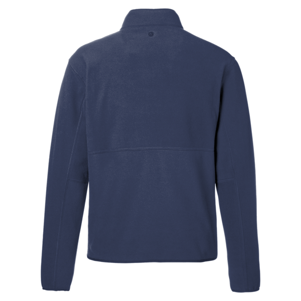 Marmot Men's Rocklin Half-Zip Jacket, Arctic Navy, Back view