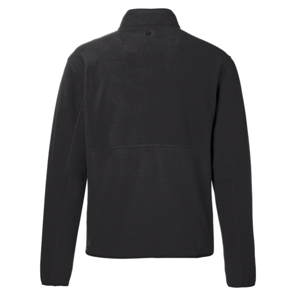 Marmot Men's Rocklin Half-Zip Jacket, Black, Back view