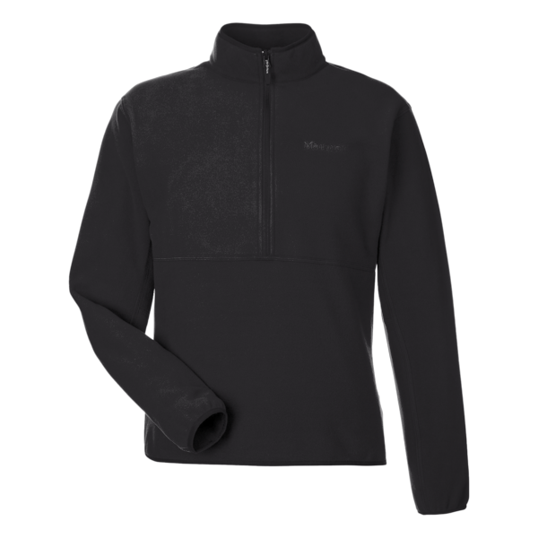 Marmot Men's Rocklin Half-Zip Jacket, Black, Front view