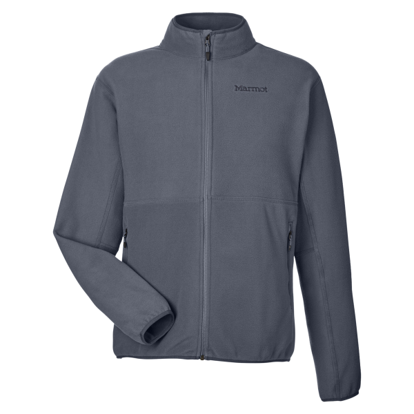 Marmot Men's Rocklin Jacket, Steel Onyx, Front view