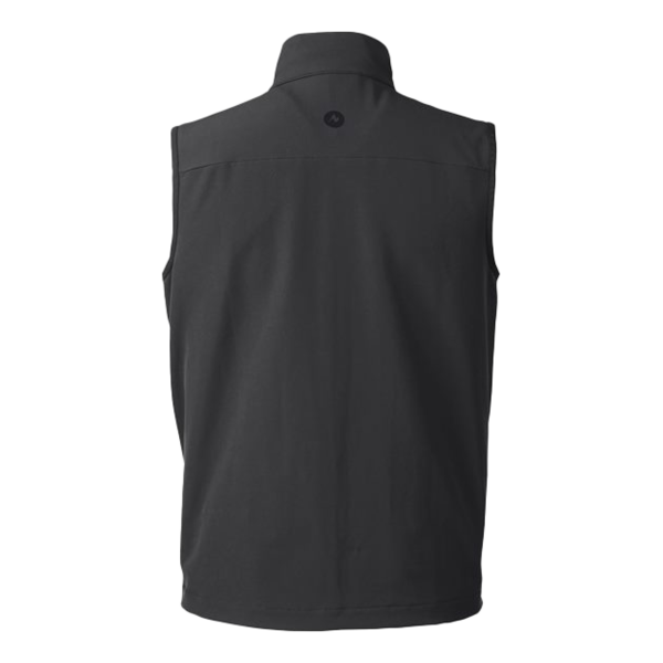 Marmot Men's Tempo Vest, Black, Back view