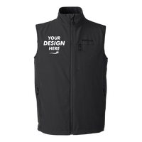 Marmot Men's Tempo Vest, Black, Front view, Mockup
