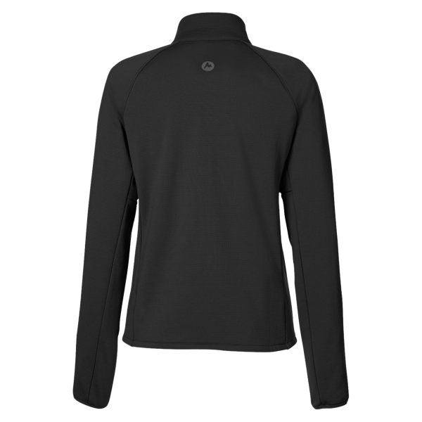 Marmot Women's Leconte Fleece Jacket, Black, Back view