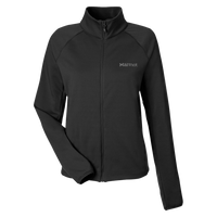 Marmot Women's Leconte Fleece Jacket, Black, Front view