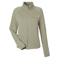 Marmot Women's Leconte Fleece Jacket, Vetiver, Front view