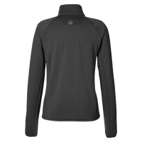 Marmot Women's Leconte Half-Zip Pullover, Black, Back view