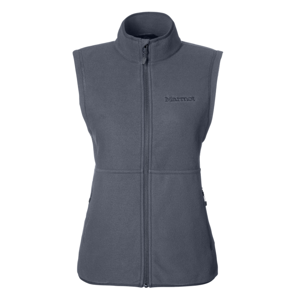 Marmot Women's M2 Rocklin Vest, Steel Onyx, Front view