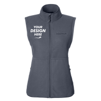 Marmot Women's M2 Rocklin Vest, Steel Onyx, Front view, Mockup