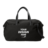 Mercer+Mettle Claremont Duffel, Deep Black, Front view, Mockup