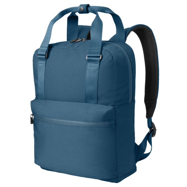 Mercer+Mettle Claremont Handled Backpack, Regatta Blue, Right Side view