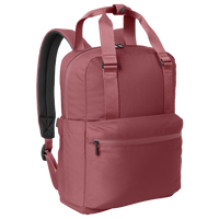 Mercer+Mettle Claremont Handled Backpack, Rosewood, Left Side view