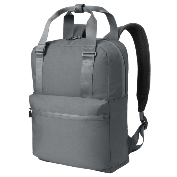 Mercer+Mettle Claremont Handled Backpack, Storm Grey, Right Side view