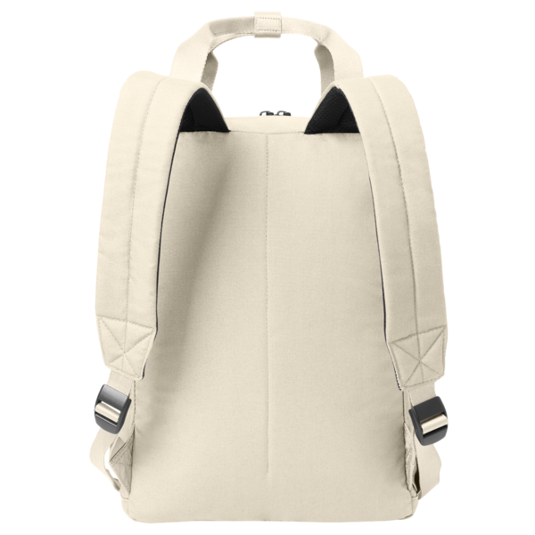 Mercer+Mettle Claremont Handled Backpack, Warm Quartz, Back view