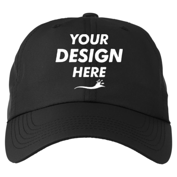 Nautica Hudson Cap, Black, Front view, Mockup