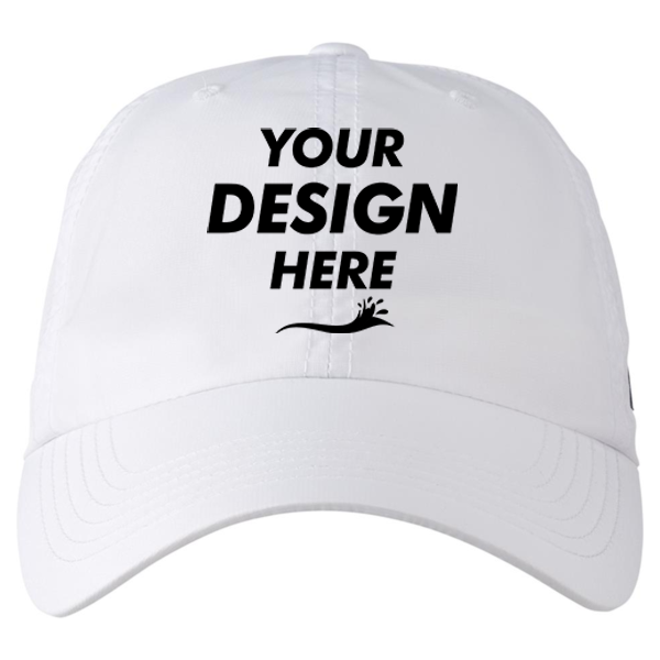 Nautica Hudson Cap, White, Front view, Mockup