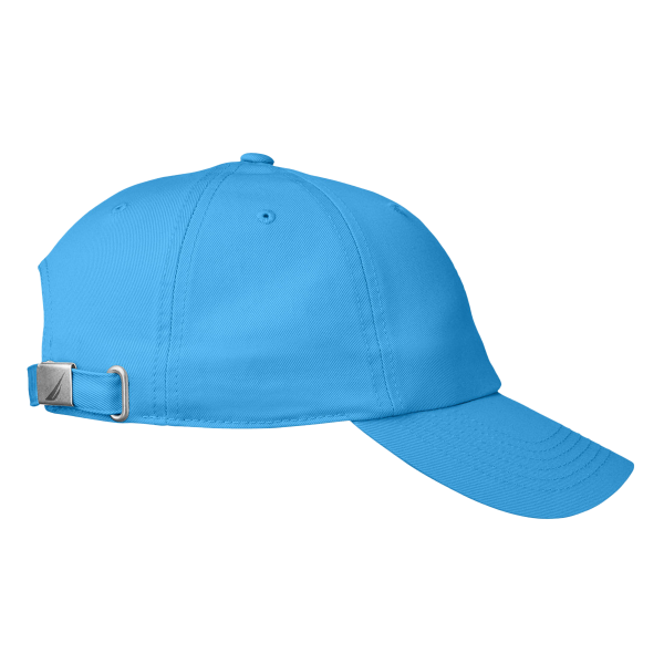 Nautica J-Class Baseball Cap, Azure Blue, Right Side view