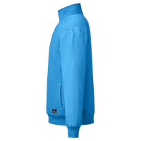 Nautica Men's Anchor Fleece Quarter-Zip Pullover, Azure Blue, Left Sleeve view