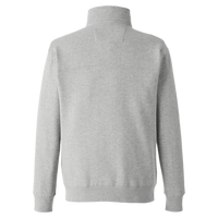 Nautica Men's Anchor Fleece Quarter-Zip Pullover, Oxford Heather, Back view