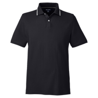 Nautica Men's Deck Polo, Black, Front view