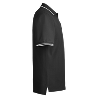 Nautica Men's Deck Polo, Black, Right Sleeve view