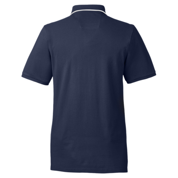 Nautica Men's Deck Polo, Navy, Back view