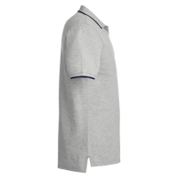 Nautica Men's Deck Polo, Oxford Heather, Right Sleeve view