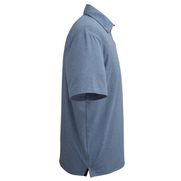 Nautica Men's Saltwater Polo, Faded Navy, Right Sleeve view