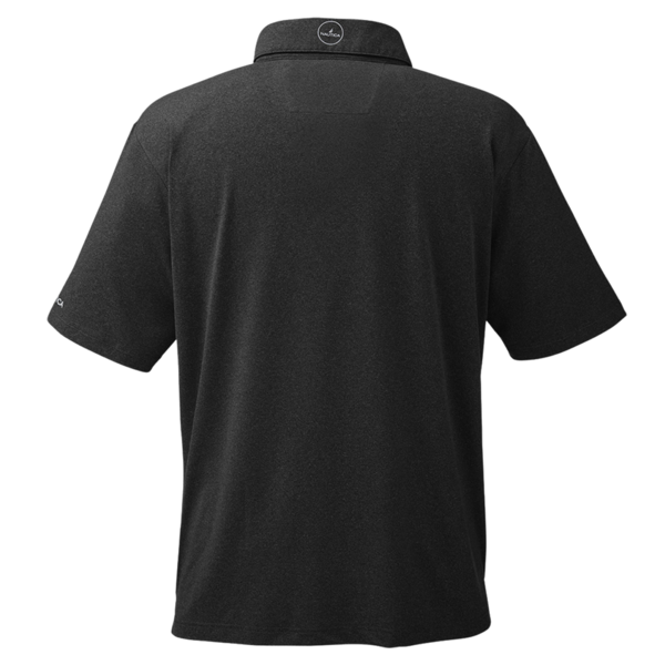Nautica Men's Saltwater Polo, Onyx, Back view
