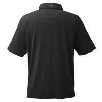 Nautica Men's Saltwater Polo, Onyx, Back view