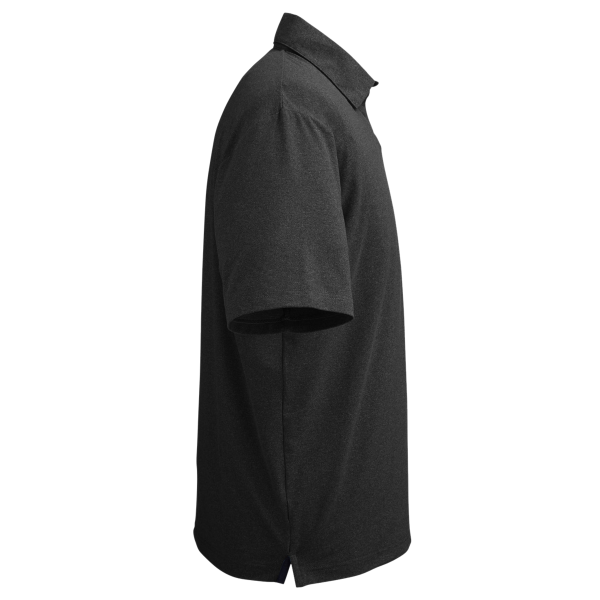 Nautica Men's Saltwater Polo, Onyx, Right Sleeve view