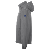 Nautica Men's Voyage Hooded Rain Jacket, Graphite, Left Sleeve view