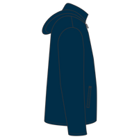 Nautica Men's Wavestorm Hooded Soft Shell Jacket, Navy, Right Sleeve view