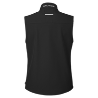 Nautica Men's Wavestorm Soft Shell Vest, Black, Back view