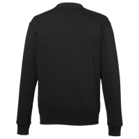 Nautica Unisex Anchor Fleece Crewneck Sweatshirt, Black, Back view