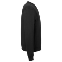 Nautica Unisex Anchor Fleece Crewneck Sweatshirt, Black, Right Sleeve view
