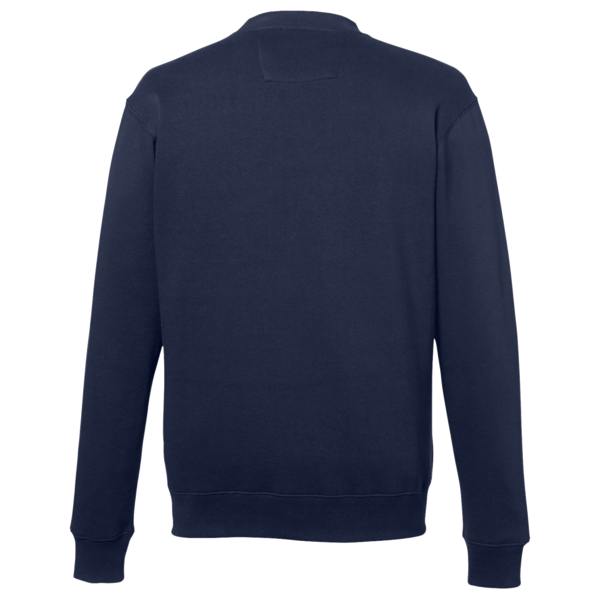 Nautica Unisex Anchor Fleece Crewneck Sweatshirt, Navy, Back view