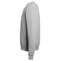 Nautica Unisex Anchor Fleece Crewneck Sweatshirt, Oxford Heather, Left Sleeve view