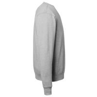 Nautica Unisex Anchor Fleece Crewneck Sweatshirt, Oxford Heather, Right Sleeve view