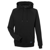 Nautica Unisex Anchor Fleece Hooded Sweatshirt, Black, Front view