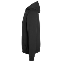 Nautica Unisex Anchor Fleece Hooded Sweatshirt, Black, Left Sleeve view