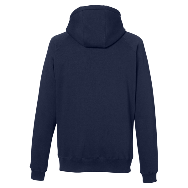 Nautica Unisex Anchor Fleece Hooded Sweatshirt, Navy, Back view