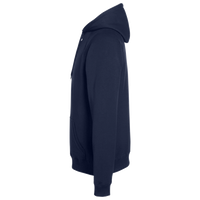 Nautica Unisex Anchor Fleece Hooded Sweatshirt, Navy, Left Sleeve view