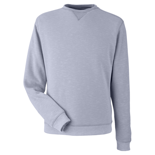 Nautica Unisex Sun Surfer Supreme Crewneck Sweatshirt, Vintage Pebble, Front view