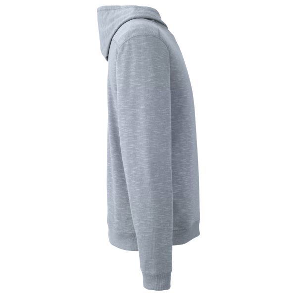 Nautica Unisex Sun Surfer Supreme Hooded Sweatshirt, Vintage Pebble, Right Sleeve view