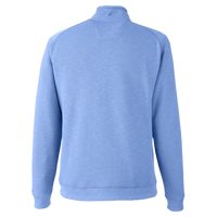 Nautica Unisex Sun Surfer Supreme Quarter-Zip Sweatshirt, Vintage Mavi, Back view