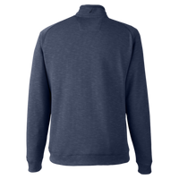Nautica Unisex Sun Surfer Supreme Quarter-Zip Sweatshirt, Vintage Navy, Back view